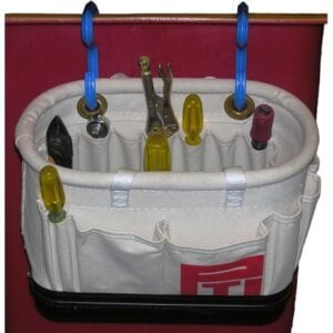310041 Canvas Tool Bag, Large, 30 Pockets, with Web Handle