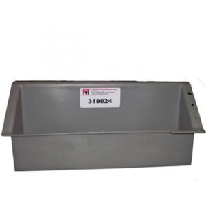 319024 Tool Tray, 25 x 5 x 5", Outside Mount, Gray