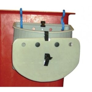 319119-C Pro-Bin Semi-Oval w/Slide on Cover & User Adjustable Loops