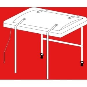 5F38 Tru-Fit Hard Cover w/Straps