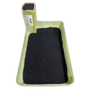 DS-19 Fiberglass Scuff Pad with Step, 35 x 21"