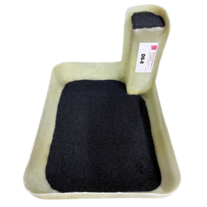 DS-8 Fiberglass Scuff Pad with Step, 27 x 21"