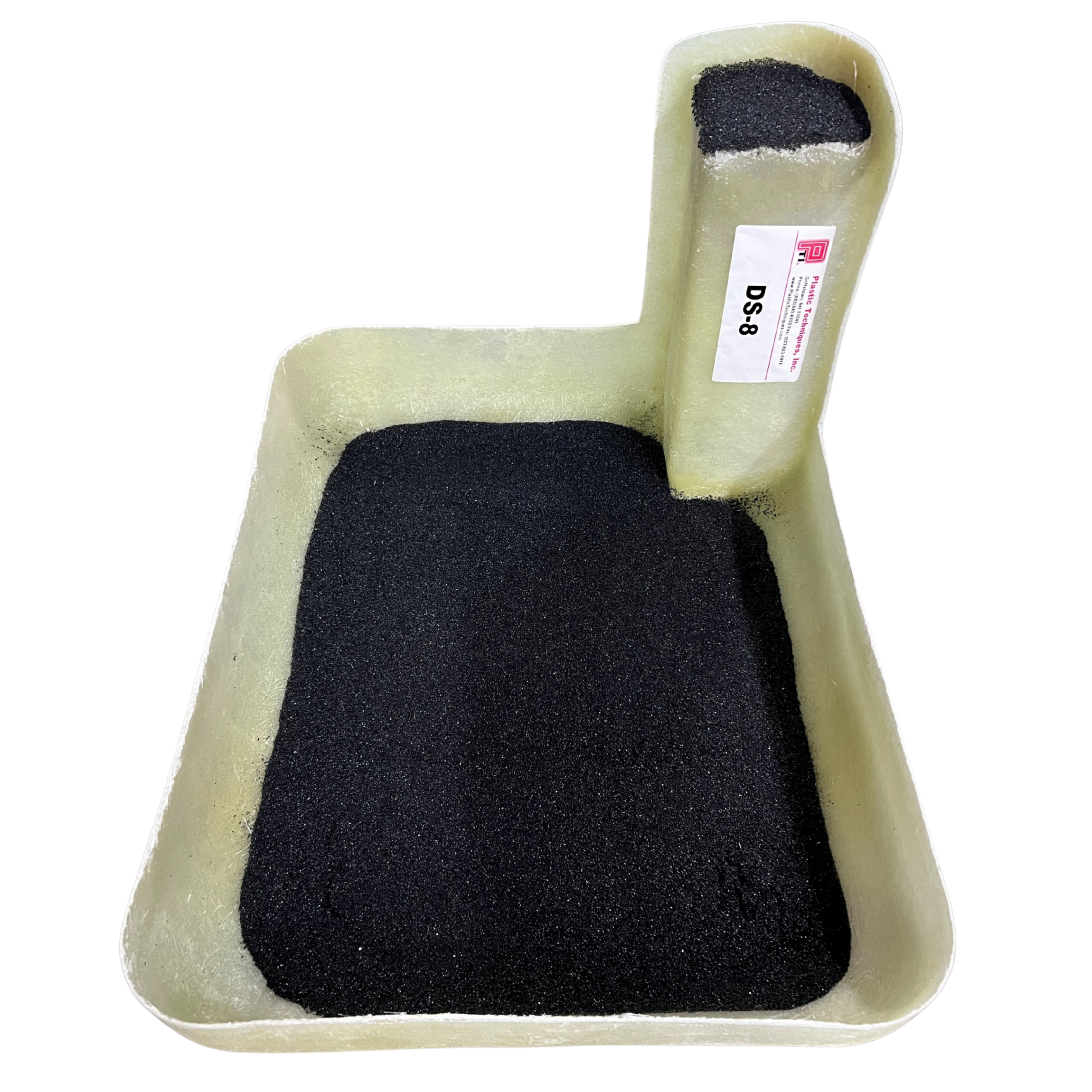 DS-8 Fiberglass Scuff Pad with Step, 27 x 21"