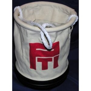RTB-12R Canvas Tool Bag, 8 x 12 Round, with Rope