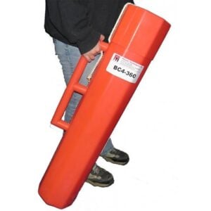 BC4-36O ElectroGuard Blanket Canister, Octagon, w/Handle
