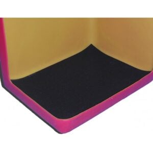 EP-18 Ergonomic Bucket Insert Pad, 17" Square, Non-Conductive, Non-Slip Finish, Black