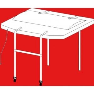 RA50 Hard Covers-Lids with Straps, 54.5 x 33", 6 Sided