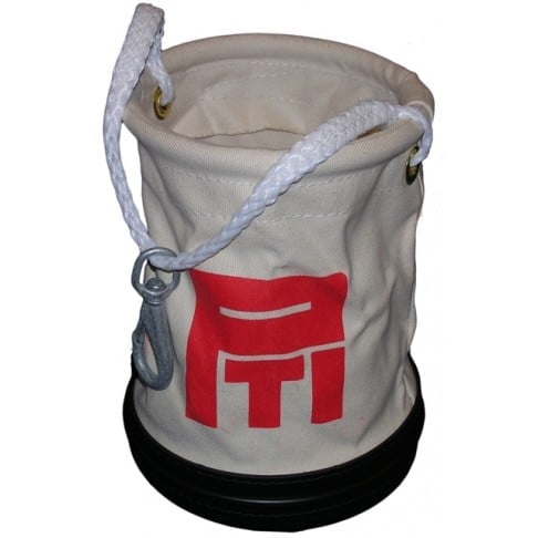 RTB-12RS Canvas Tool Bag, 8 x 12 Round, with Rope and Swivel