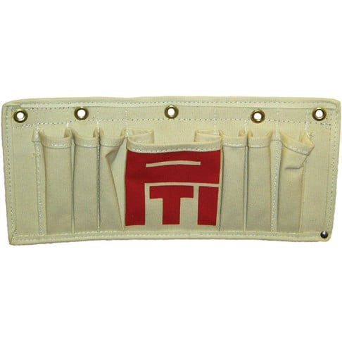 TP-7 Tool Tray Tool Pouch, Canvas, 7 Pockets