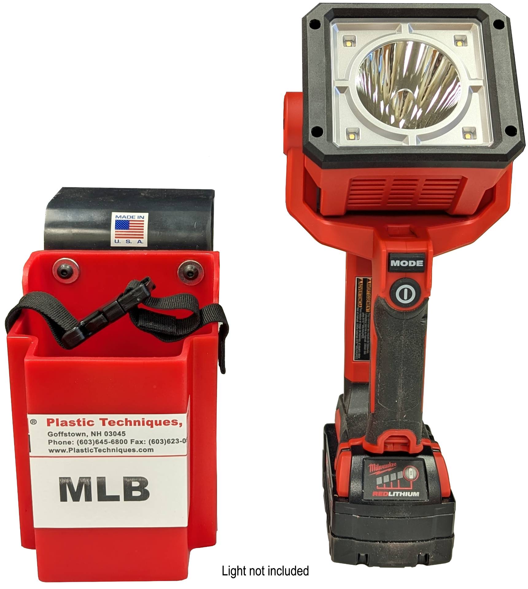 MLB - Milwaukee Light Box Holder
